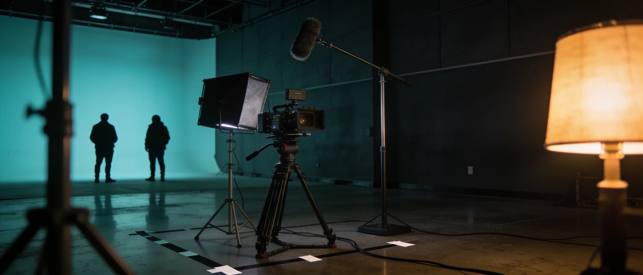 The film and TV set